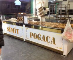 Simit-Poğaça Teşhir Tezgahları